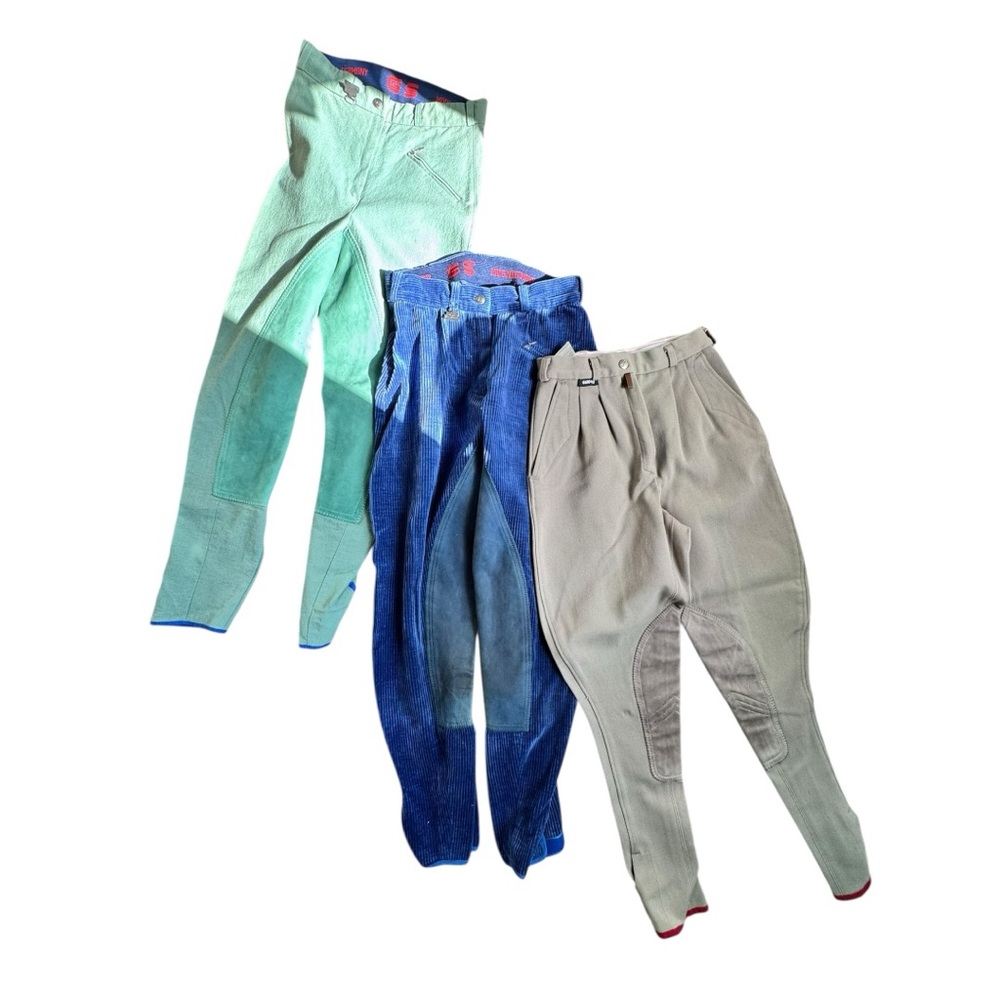 Georg Schumacher & Estar Full Leather Seat Breeches Cotton Spandex